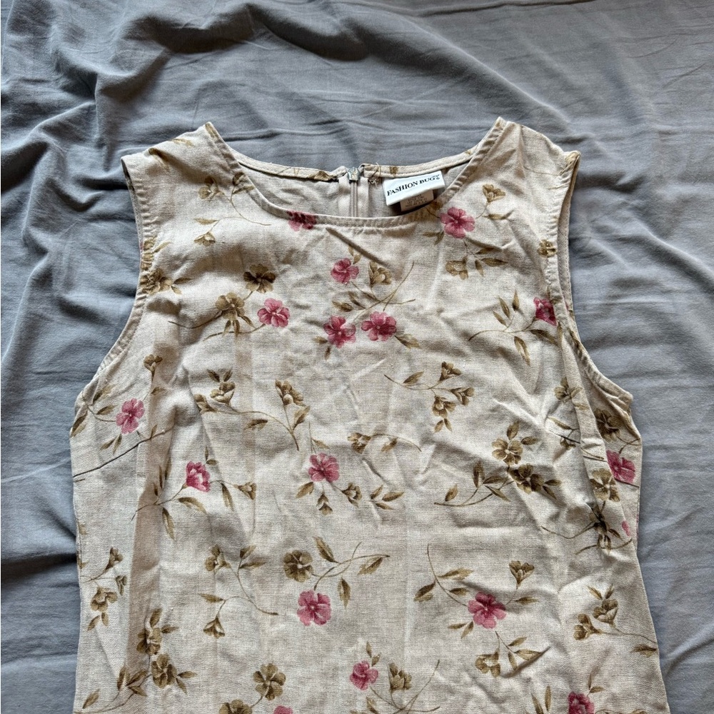 vintage fashion bug floral maxi dress